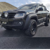 Fender Flares Wheel Arch Matte Black For VW Volkswagen Amarok 09–20 Smooth Style